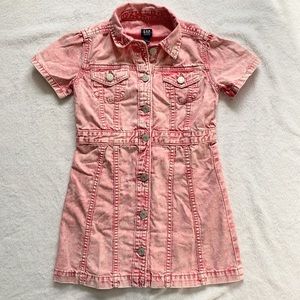 Pink Denim Dress